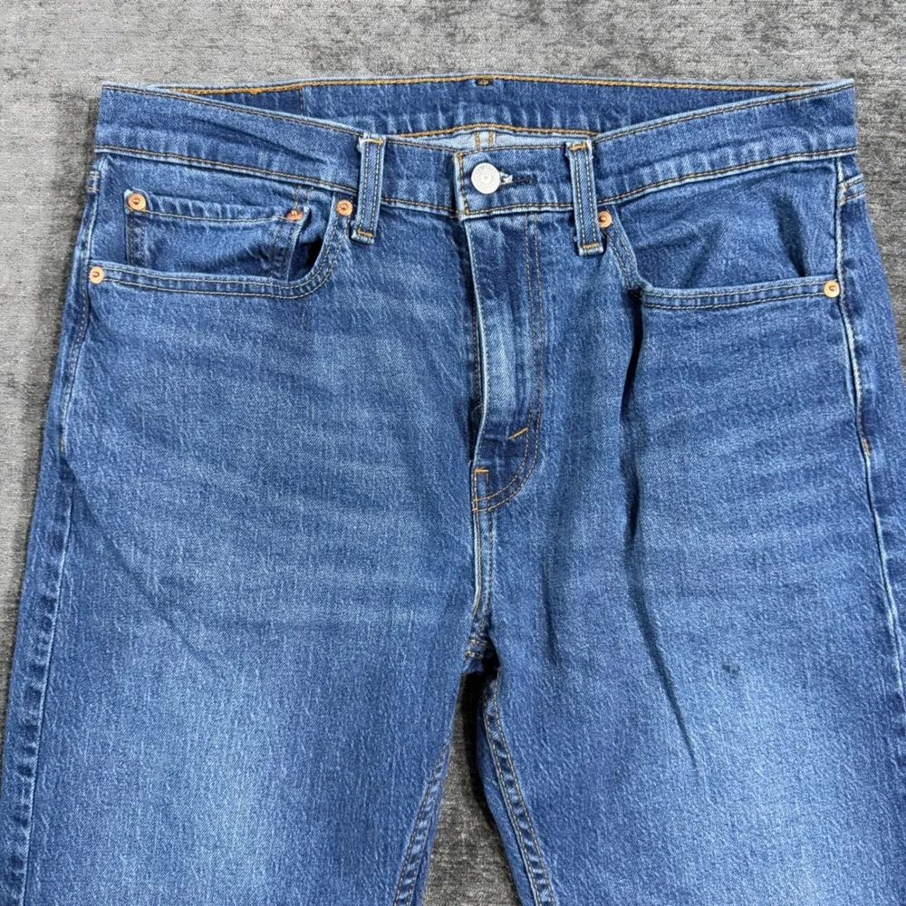 Levis 505 Regular Fit Mens Jeans 34x30 Medium Wash‎ Blue Straight Leg 00505-3172